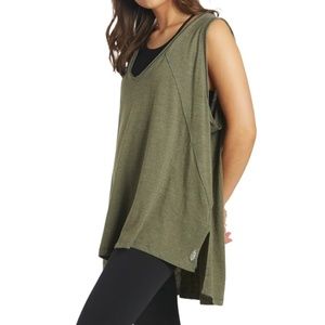 Free People City Vibes Tank - khaki - Size M (generous)